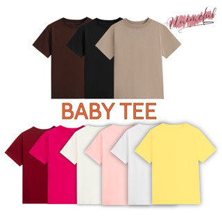   Vái Cotton 250  Áo Baby Tee Trơn Raplan Nhiều Màu Vải Cotton 250gsm Cao Cấp Đanh Mịn Không Xù Bai Nhão - BBR 