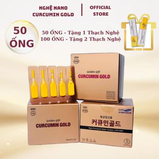 Tinh Chất Nghệ Nano Curcumin Gold Hàn Quốc Tăng Cường Sức Khỏe Hộp 50 Tuýp
