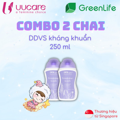 Combo 2 chai Dung dịch vệ sinh phụ nữ UUcare 250ml