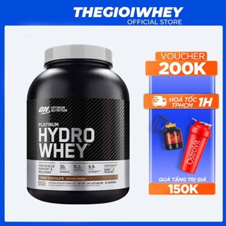 Platinum Hydro Whey On Optimum 1.6kg Whey Protein Hydrolyzed Bột Sữa Tăng Cơ Giảm mỡ Cho Dân tập Gym
