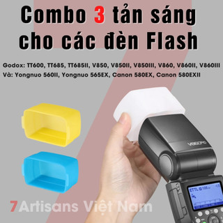 Tản sáng cho đèn Flash Godox TT600/TT685/TT685II/V850/V850II/V850III/V860/V860II/V860III, Yongnuo 560II/565EX, 580EXII