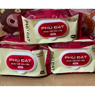  Thùng 24 gói khăn giấy ướt Amest Phú Đạt không mùi không cồn 