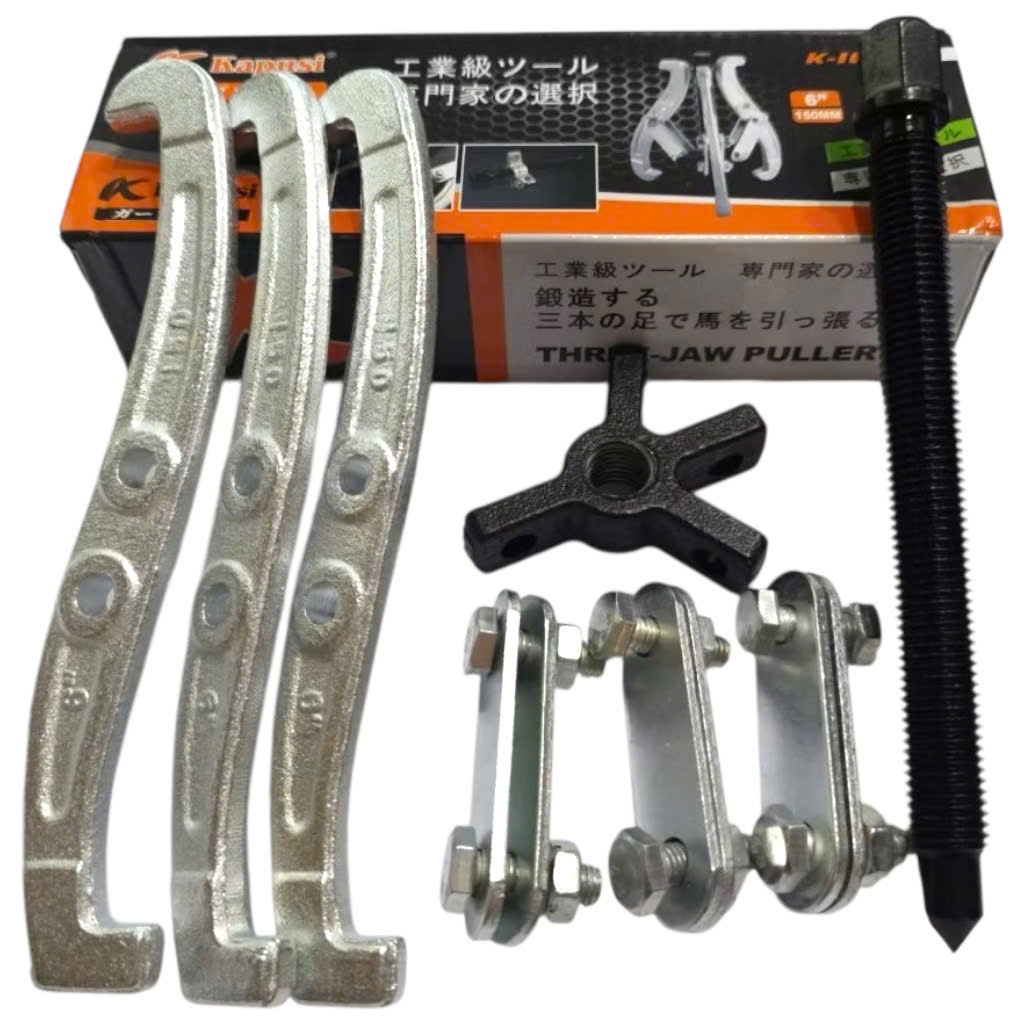 Cảo 3 càng 14, 16, 20, 24, 28" Kapusi, Thép Crv cứng cáp, Vam 3 càng tháo vòng bi, bánh răng.....