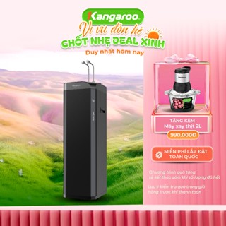 [MIỄN PHÍ LẮP ĐẶT] Máy lọc nước Kangaroo Hydrogen nóng lạnh Waterfall 10 lõi KG10W8