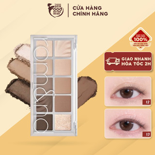   New  Spring Fever  Màu 12-13  Bảng Phấn Mắt 10 Màu Siêu Lấp Lánh Romand Better Than Eye Palette 8.3g 