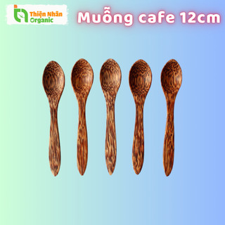 Muỗng Cafe Gỗ Dừa 12cm One4one Thìa Cà Phê 1 Cái