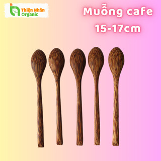 Muỗng Cafe Gỗ Dừa 15 - 17cm One4one Thìa Cà Phê 1 Cái