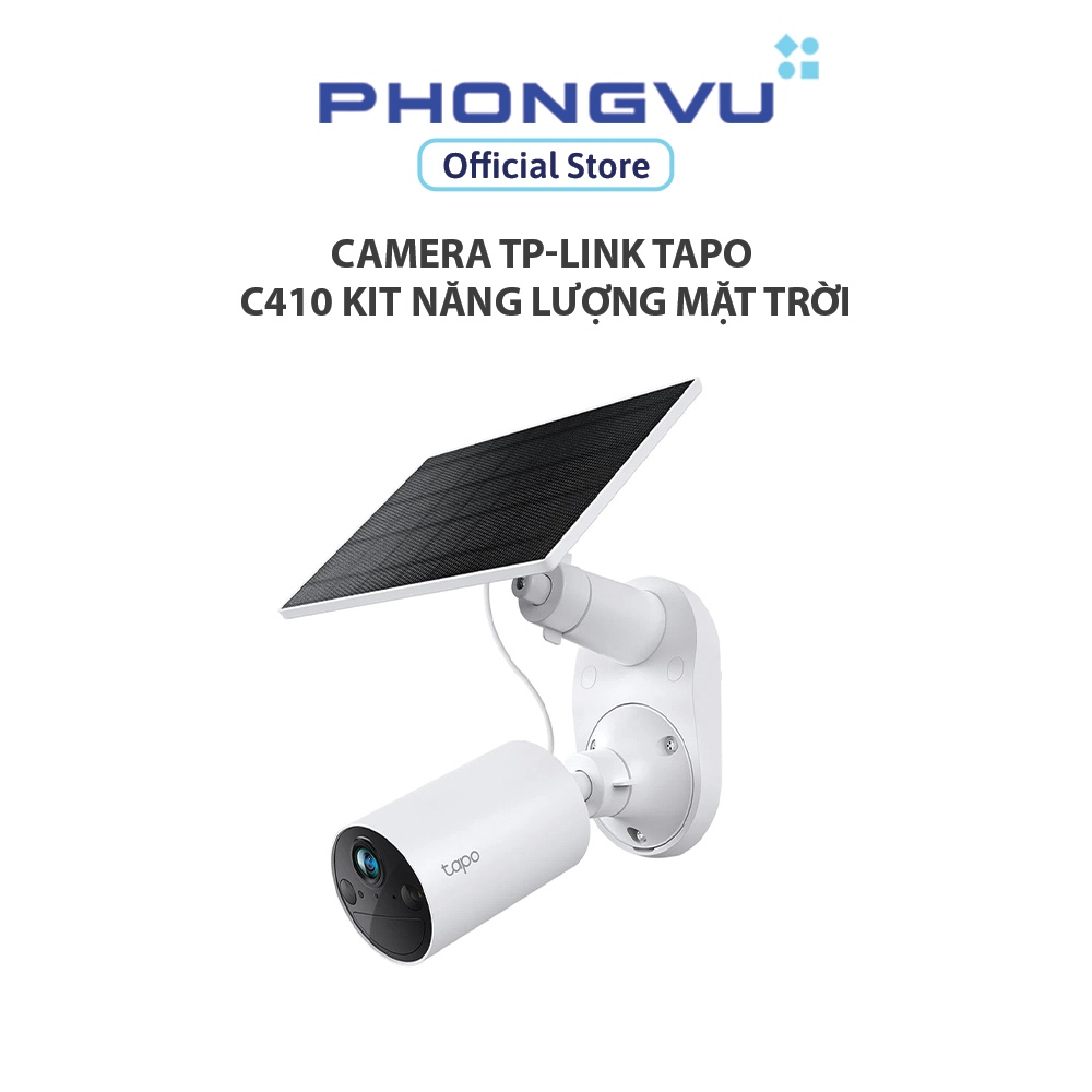 Thiết bị quan sát/ Camera TP-Link Tapo C410 KIT năng lượng mặt trời - Bảo hành 24 tháng