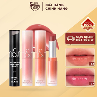 [New][DUSTY on the NUDE] Son Dưỡng Dạng Thỏi Có Màu Thuần Chay Dưỡng Ẩm Romand Glasting Melting Balm 3.5g