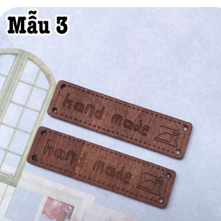 Tag gỗ Handmade - Phụ kiện trang trí - (Đọc kỹ mô tả sản phẩm)