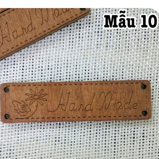 Tag gỗ Handmade - Phụ kiện trang trí - (Đọc kỹ mô tả sản phẩm)