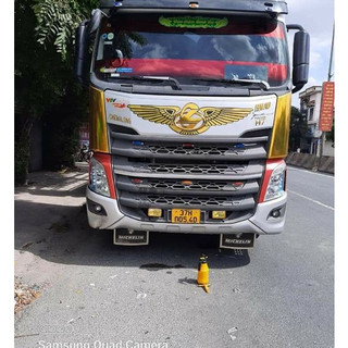 Tem cánh chim dán logo trang trí xe tải(sl 1 tem)