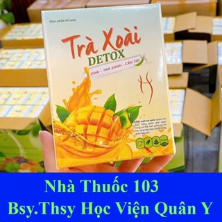 Trà Xoài Giảm cân detox xoài trà xanh cần tây Kelly chính hãng