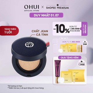 [OHUI Official] Phấn nước chuyên che phủ kiềm dầu bền màu OHUI Ultimate Longwear Jean Cushion SPF35+ PA++ 15g