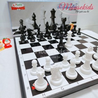  CỜ VUA NAM CHÂM - BÀN CỜ VUA CÓ NAM CHÂM HÍT 32X32CM - Made in Việt Nam 