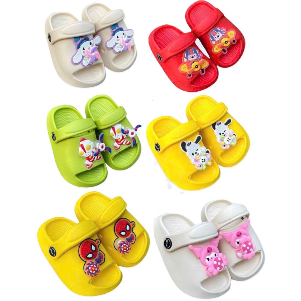 SỤC HỞ MŨI SIÊU NHẸ TẬP ĐI SIÊU CUTE QUAI SAU CHO BÉ TA - 005 ( STICKER GIAO NGẪU NHIÊN )