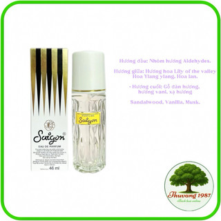 Nước hoa sài gòn eau de parfum 46ml hương cổ điển thơm dai