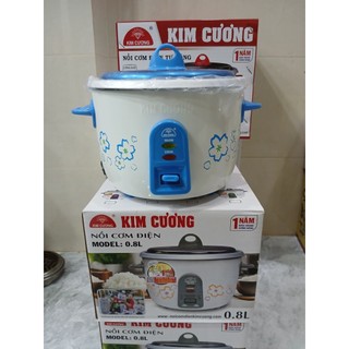 Nồi Cơm điện Kim cương nắp rời 0,8 lít giảm giá sốc 20%