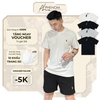 Áo thun Ralph Lauren Thêu Ngựa QC Cao Cấp - Vải 100% Cotton Thoáng Mát, Sang Trọng - PHENOM