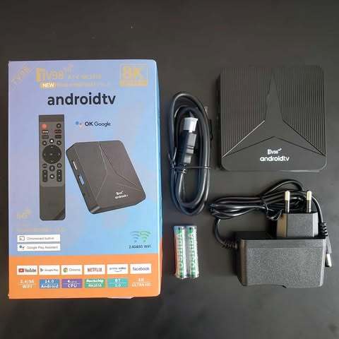 Android TV Box TV98pro 2025 Mới Nhanh Mượt, Crack Tiếng Việt 8K, kết nối Bluetooth,Xem youtube...