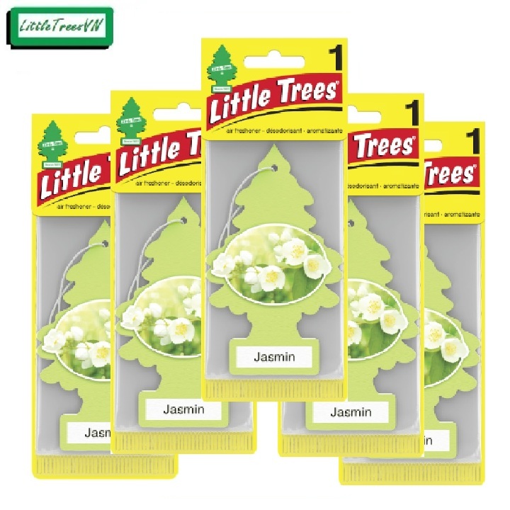COMBO 5 MIẾNG GIẤY THƠM HÌNH CÂY THÔNG NHỎ LITTLE TREES - Jasmin