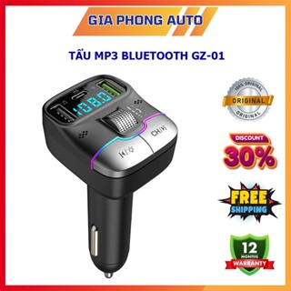  Tẩu Nghe Nhạc MP3 Bluetooth Sạc Nhanh GZ01 Trên Ô Tô Hỗ Trợ Sạc Nhanh PD30W QC3.0 