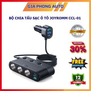  Bộ Chia Tẩu Sạc Ô Tô 7 Cổng JOYROOM CCL-01 Công Suất Tối Đa 139W Dây Dài 1m Sạc Siêu Tốc Mọi Thiết Bị 