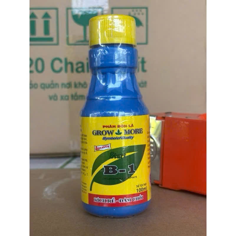 Phân bón lá Growmore Vitamin B1 (Grow More 100ml ), Super roots B1 cho lan, cây cảnh