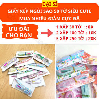 Giấy xếp sao cuộn hình nơ - Đại Sỉ