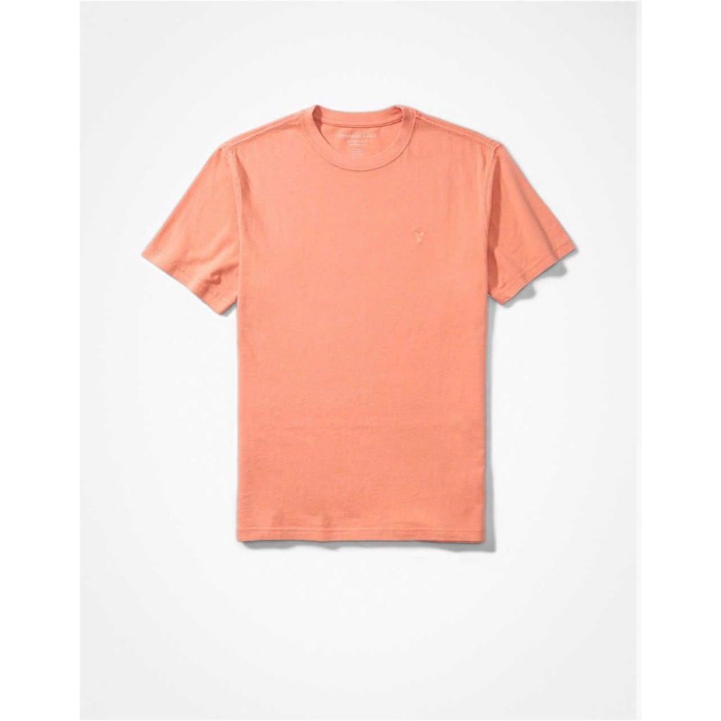 Áo Thun Nam Cổ Tròn Thêu Logo American Eagle