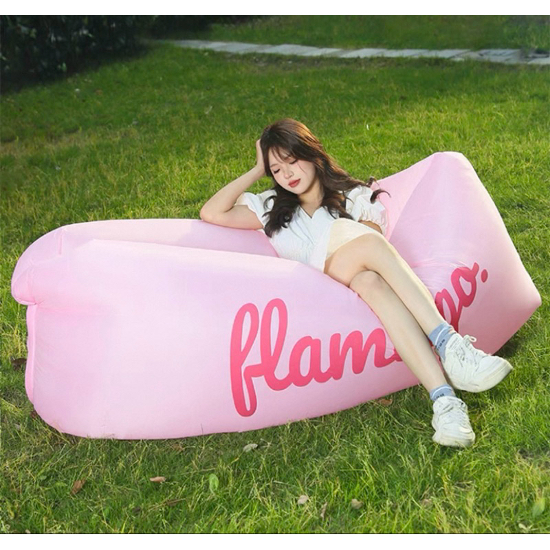 Sofa bơm hơi cắm trại, đi biển, pinic, festival ngoài trời- Đệm hơi