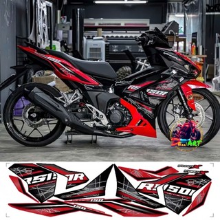Tem rời Winner X v3.v4 - Mẫu đỏ đen. Chất liệu PPF Cao Cấp : 3 Lớp, Chống Nước, Chống Phai Màu. Nhãn Dán Decal