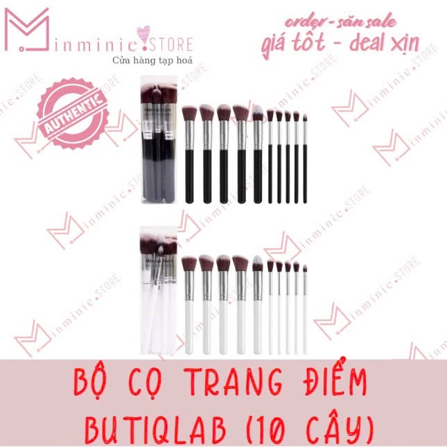 Bộ cọ trang điểm 10 cây Butiqlab - Hàn Quốc