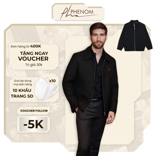 Áo Khoác Gió Ralph Lauren Thêu Ngựa QC Cao Cấp - Vải Dù Dày 2 Lớp, Thanh Lịch, Sang Trọng - PHENOM