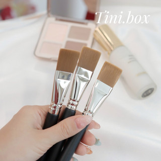 Cọ Tán Kem Nền Form Dẹp TINIBOX 191 – Cọ Trang Điểm Lông Mềm Mịn, Tán Foundation Che Phủ Mịn, Cọ Makeup Chuyên Nghiệp