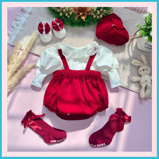  Váy Bé Gái Đầy Tháng Vydesign Set Body Đây Tháng Thu Đông Cho Bé Váy Tết Noel Thiết Kế Kèm Phụ Kiện 