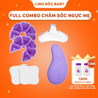 Combo Núm Trợ Ti, Túi Chườm Ngực, Máy Thông Tắc Tia Sữa, Miếng Dán Lạnh - Full Combo Chăm Sóc Ngực Mẹ Mama's Choice