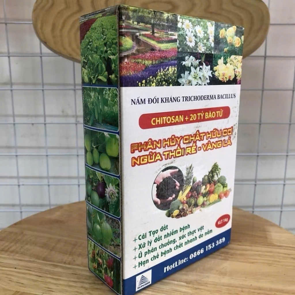 MEN Ủ VI SINH NẤM TRICHODERMA LOẠI 1KG