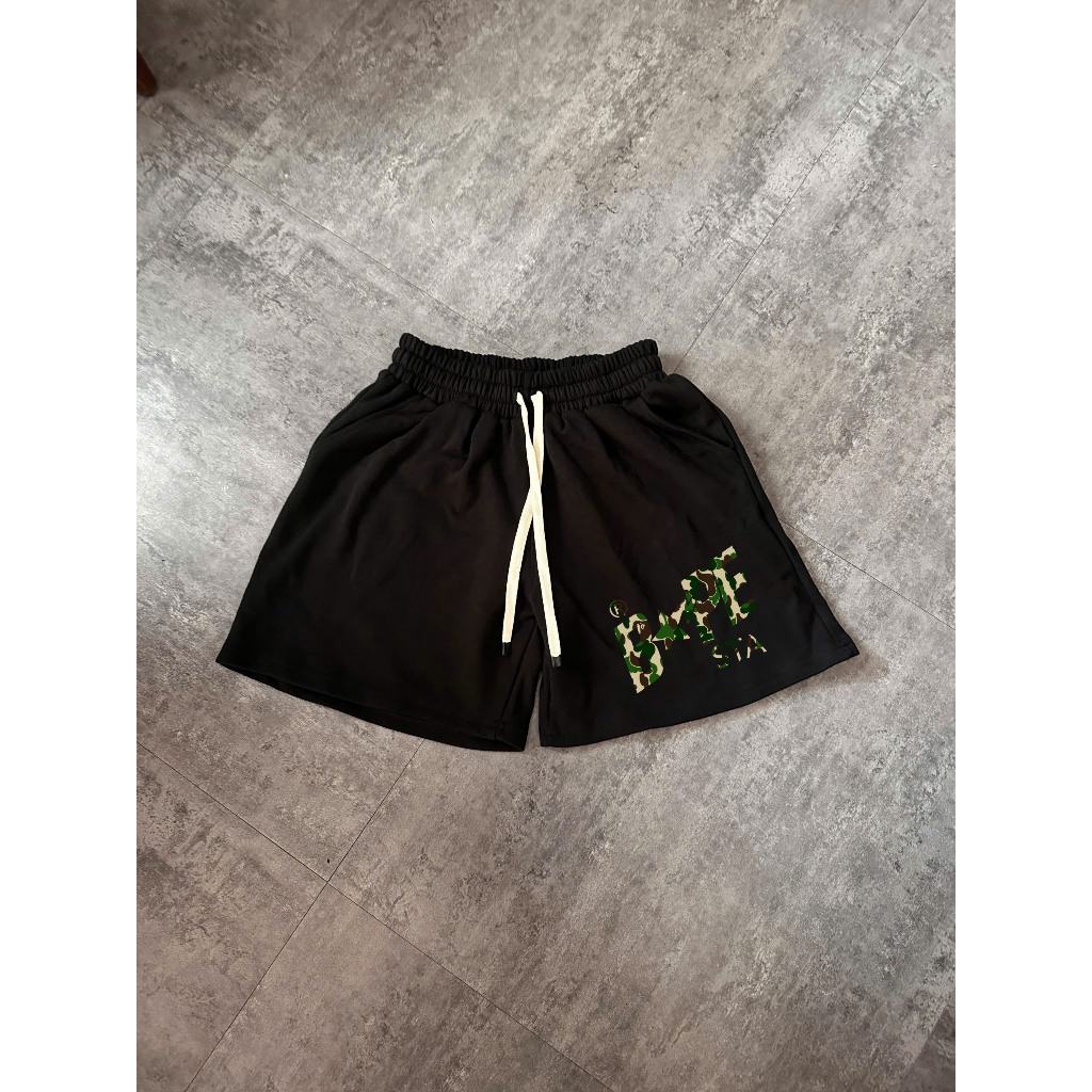 Quần Short Bape Star Vải Cotton Chân Cua Dày Dặn Hàng Cao Cấp - Suna Authentic
