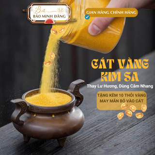 Cát Kim Sa Đặt Lư Hương BẢO MINH ĐĂNG Cát Vàng Dùng Cắm Nhang Thờ Cúng