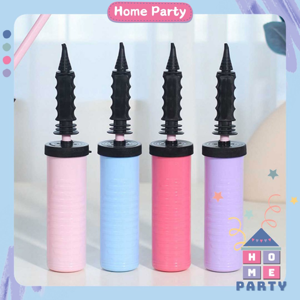 Bơm Bong Bóng Bằng Tay - Bơm Bóng Mini - Phụ Kiện Trang Trí Sinh Nhật - Homeparty