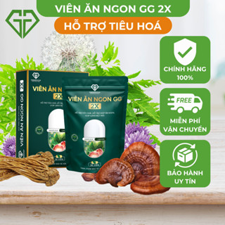 Viên Ăn Ngon GG 2X Hỗ trợ ăn ngon cải thiện tiêu hóa dành người gầy lâu năm Cơ Địa Chai Lỳ