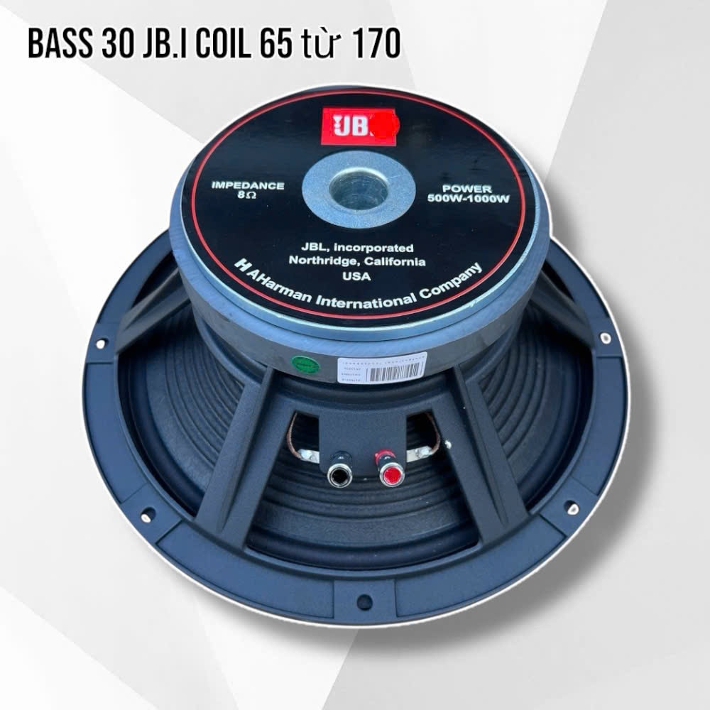 loa bass 30 jB coil 65 từ 170 khung nhôm hàng nhập bass cực bay căng - karaoke cực hay - giá 1 củ