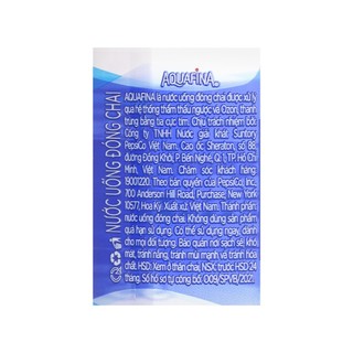 Nước Suối Aquafina 1 thùng 24 Chai 355ml