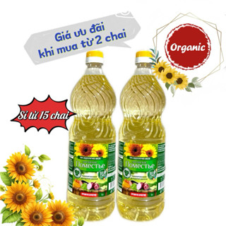 Dầu ăn hướng dương nhập khẩu Nga chai 1 Lít / Dầu ăn hướng dương Nga cao cấp