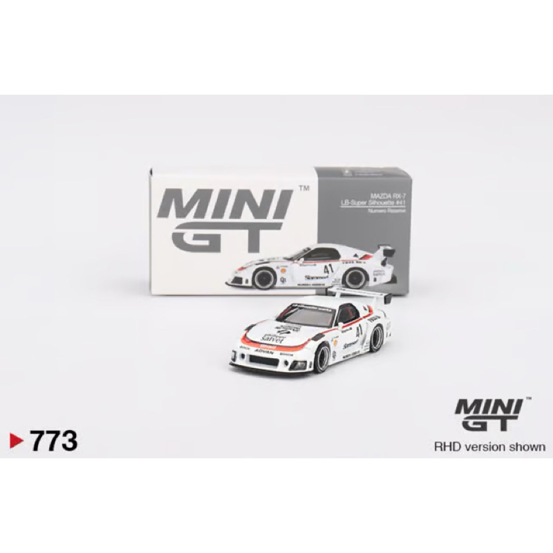 mohinhxeps-1/64_ Mini GT #773  MAZDA RX-7 LB-Super Silhouette #41 Numero Reserve