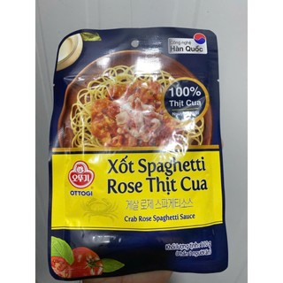Xốt spaghetti rose thịt cua Ottogi 110g