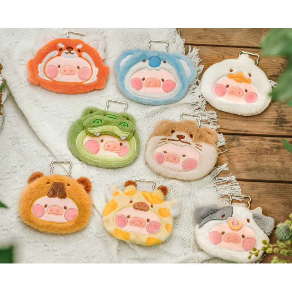 Blindbox ví mini Lulu Animal Party - Ví mini vải dễ thương làm quà tặng