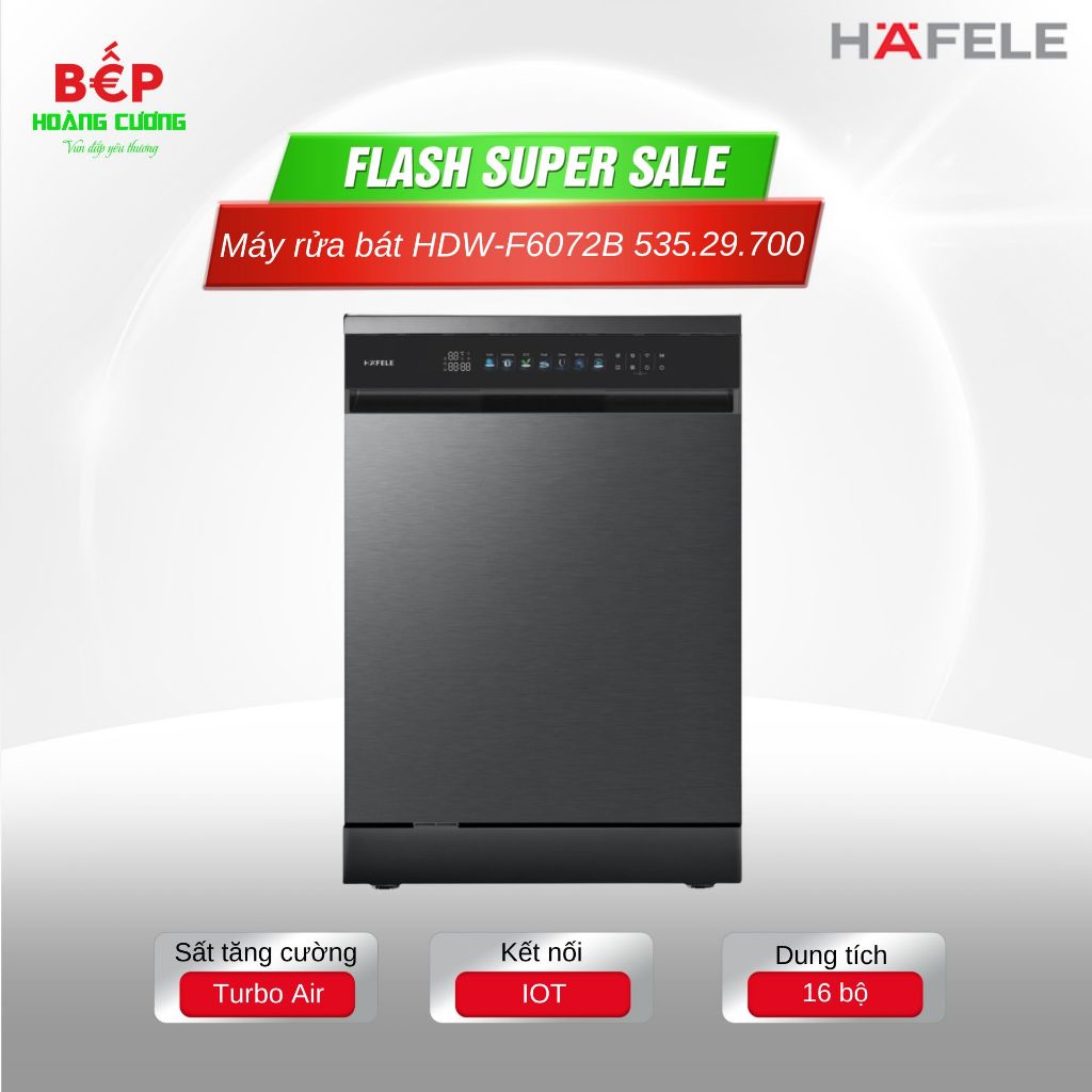 Máy Rửa Chén Độc Lập HDW-F6072B Hafele 535.29.700 - BHC