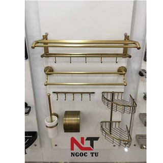 PHỤ KIỆN PHÒNG TẮM TÂN CỔ ĐIỂN ĐỒNG CỔ 6 MÓN GROVES